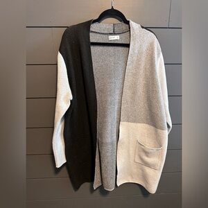 Nine West Black and Gray Women's Sweater